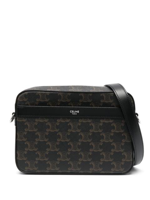 CELINE Celine Men Messenger Triomphe Canvas Small Crossbody Bag