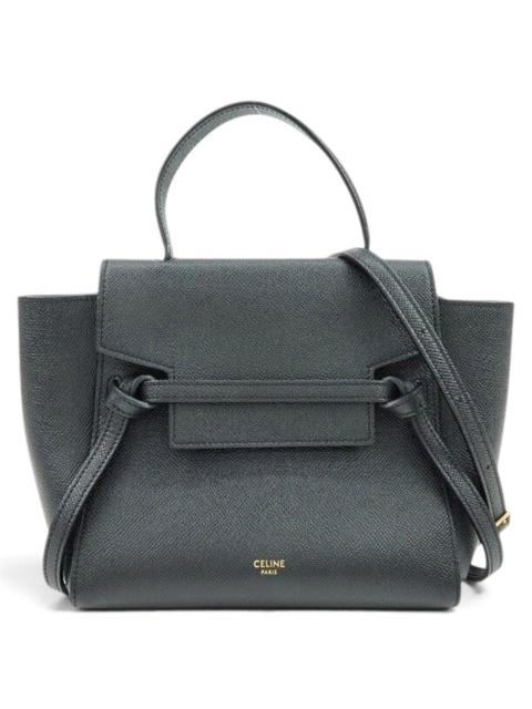 CELINE Belt leather handbag