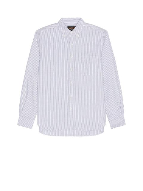 BEAMS PLUS B.D Oxford Candy Stripe