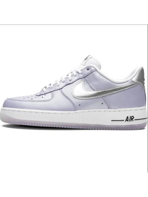 Nike Nike Air Force 1 '07 Women's Shoes Oxygen Purple/Metallic Silver size 8
