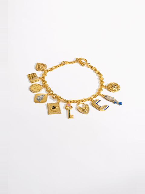 CAMILLA LOCKETS LOADED CHARM NECKLACE