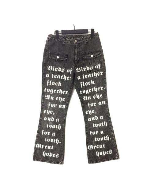 Other Designers Art Of Word Japanese Brand Jeans