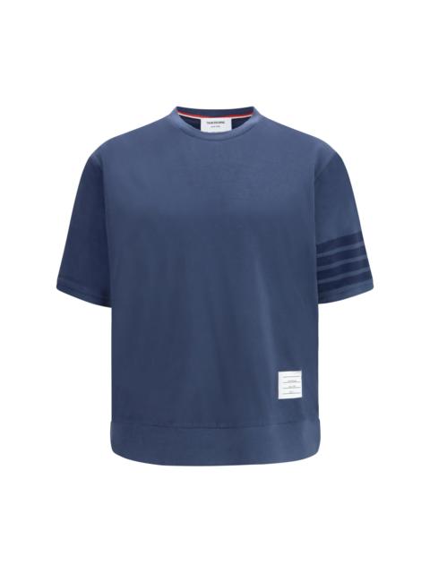 Thom Browne Thom Browne Men 4-Bar Cotton Jersey T-Shirt