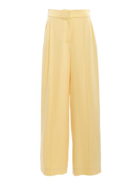 SIMKHAI Kyra Wide-Leg Pants yellow