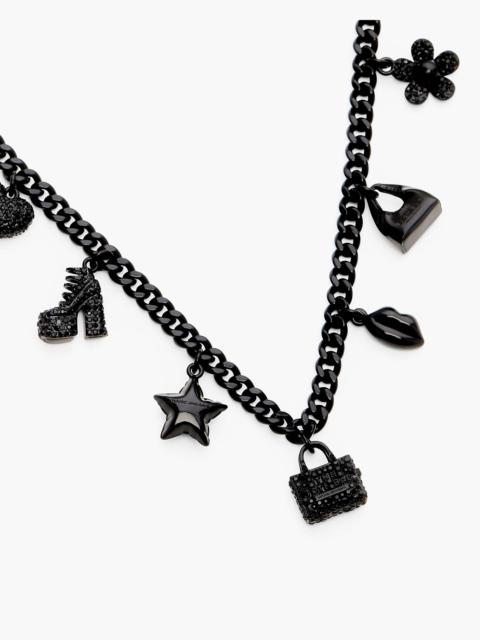 Marc Jacobs MINI ICON PAVE CHARM NECKLACE