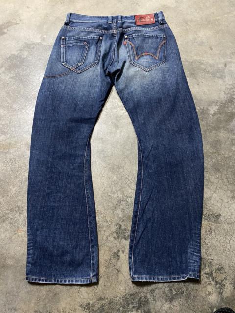 Other Designers Baggy Jeans Japanese Edwin Crossbones Distressed Jeans