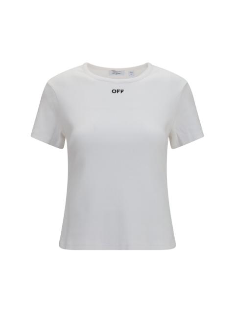 Off-White Off-white Off Stamp T-shirt White-Black Women