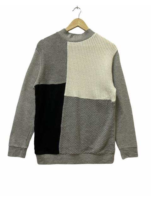 Other Designers Designer - Maison Tokyo Sweatshirt Grey White