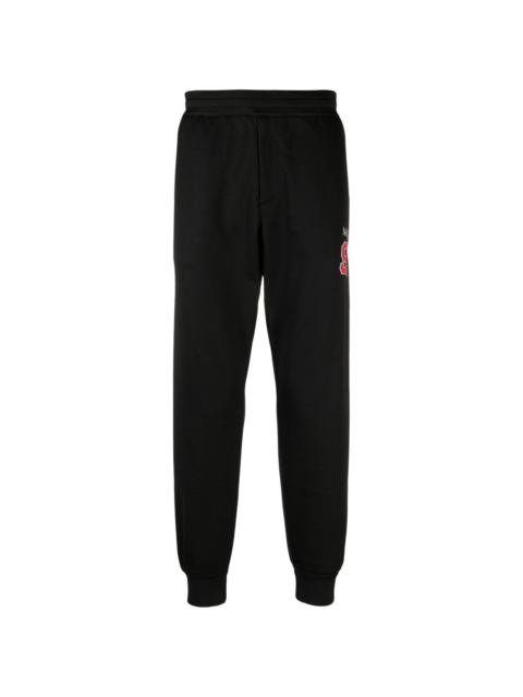 Alexander McQueen logo-print track pants