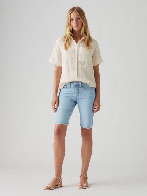Levi's SHAPING BERMUDA WOMEN'S SHORTS