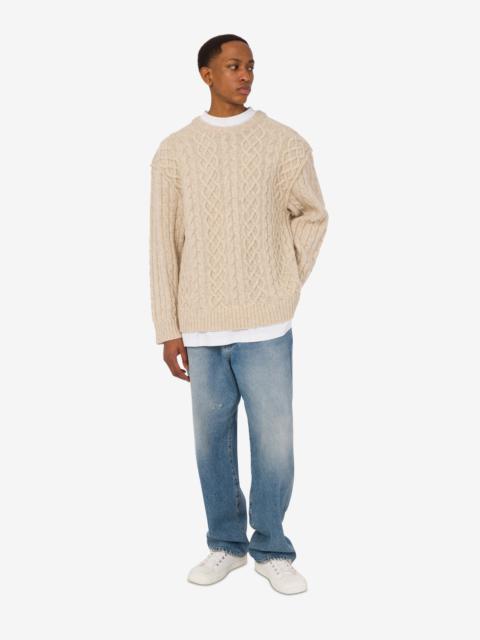 Moschino SHETLAND WOOL PULLOVER