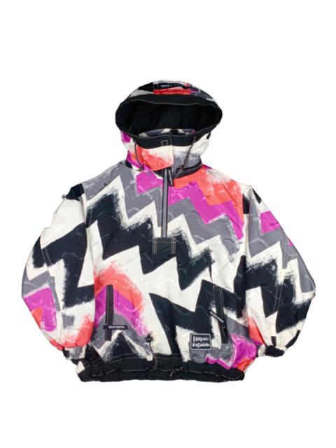 Other Designers Japanese Brand - 💥RARE💥Vintage Hiroko Koshino Pop Art Halfziper Ski Jacket