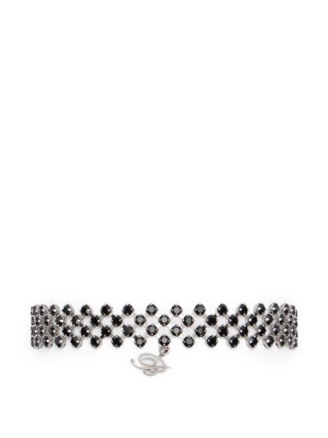 Blumarine Blumarine Strass Chain Choker