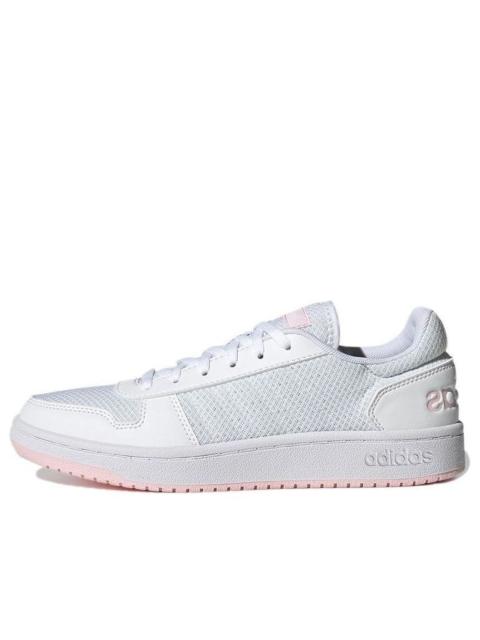 adidas (WMNS) adidas neo Hoops 2.0 Sneakers White/Pink GY7529