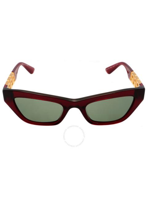 VERSACE Versace Green Cat Eye Ladies Sunglasses VE4419 388/2 52