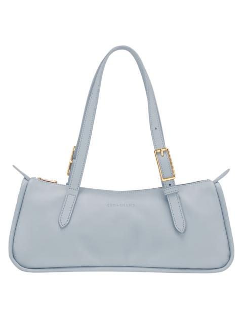 Longchamp Looong Shoulder bag Sky Blue - Leather