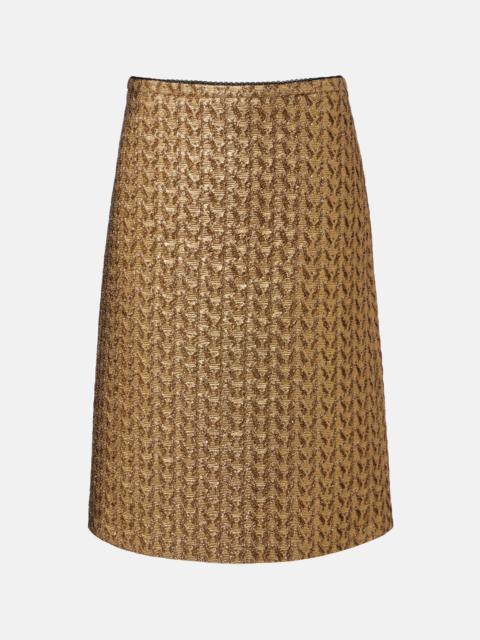 DOROTHEE SCHUMACHER Golden Hour midi skirt