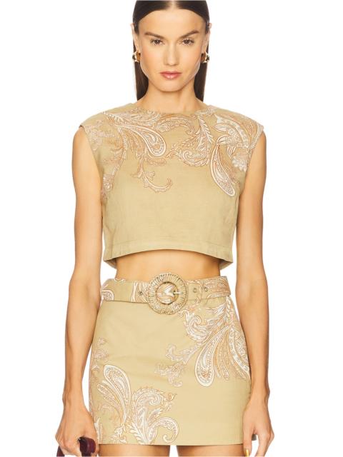 HEMANT & NANDITA Crop Top