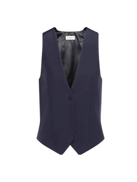 FERRAGAMO Ferragamo Virgin Wool Vest, Brand Size 46 ( US Size 12 )