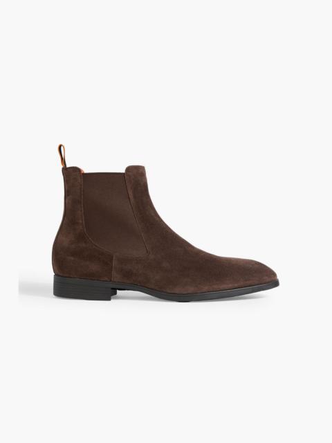 Santoni Detoxify suede Chelsea boots