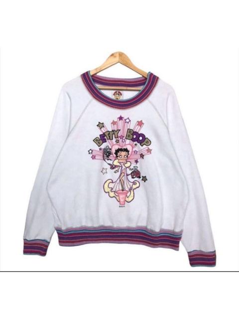 Other Designers Rare🔥 Vintage 90s Betty Boobs Embroidered Logo Sweatshirt