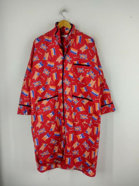Other Designers Vintage - Sasage Red Fullprinted Jacket