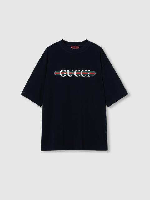 GUCCI Cotton jersey T-shirt with print