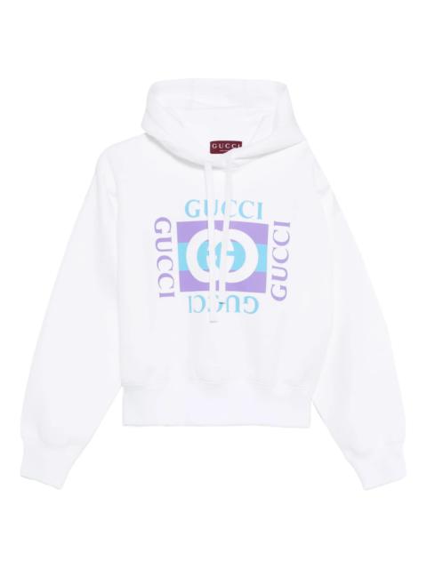 GUCCI Gucci Logo-print Hoodie