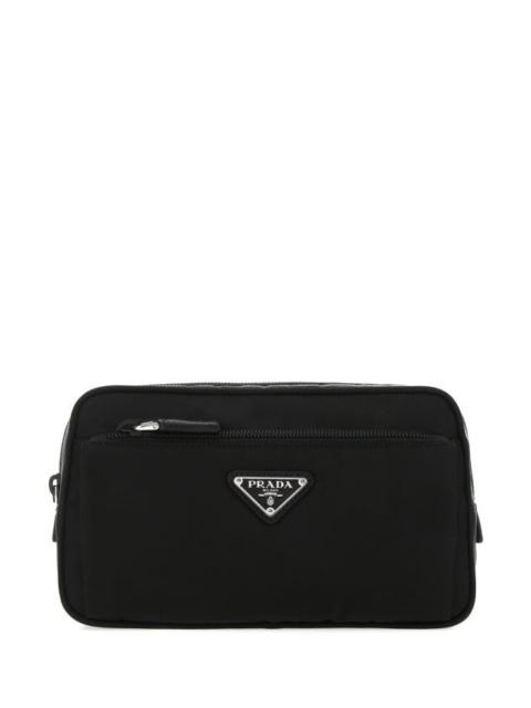 Prada Man Black Re-Nylon Belt Bag