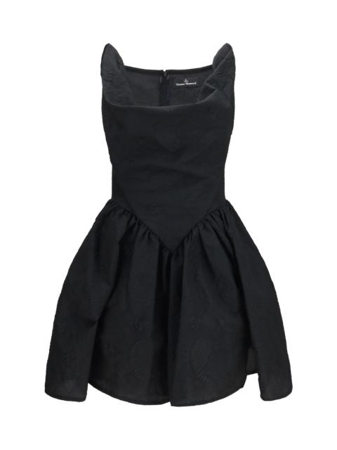 Vivienne Westwood Vivienne Westwood Sunday Cotton Mini Dress Black