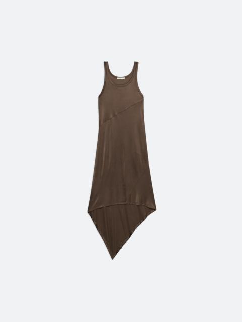 Helmut Lang JERSEY SCARF HEM TANK DRESS
