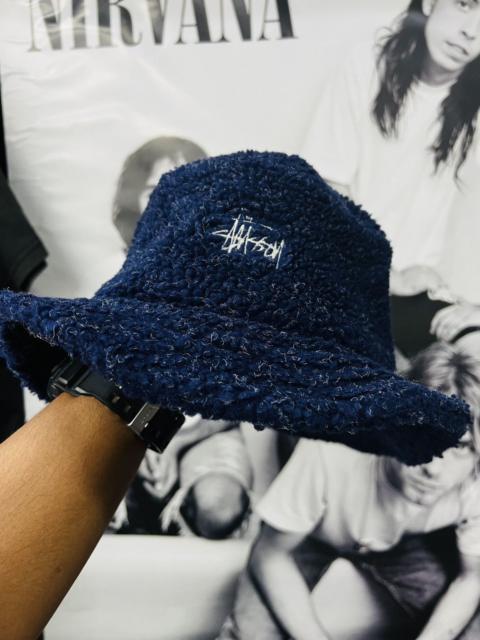 Vintage Stussy Sherpa Fleece Bucket Hats