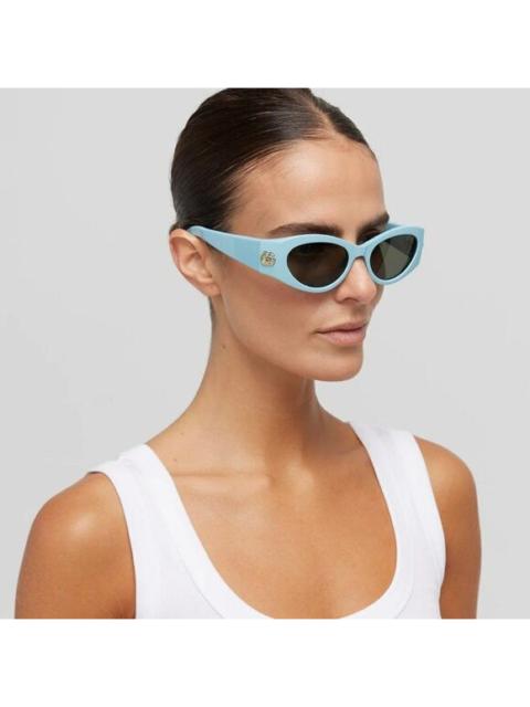 GUCCI NEW Gucci GG1401S 004 Light Blue Grey Women Cat Eye Sunglasses GG 1401S
