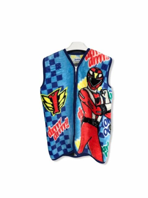 Other Designers Japanese Brand - Power Rangers Bandai Cartoon Fleece Vest