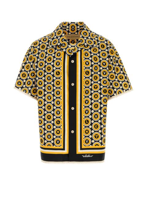 Valentino Printed poplin shirt