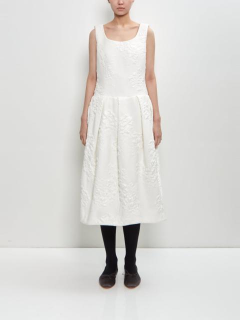 Comme des Garçons Comme des Garçons Floating Jacquard Flower Pattern Dress