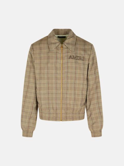 AMIRI BEIGE VIRGIN WOOL BLEND JACKET