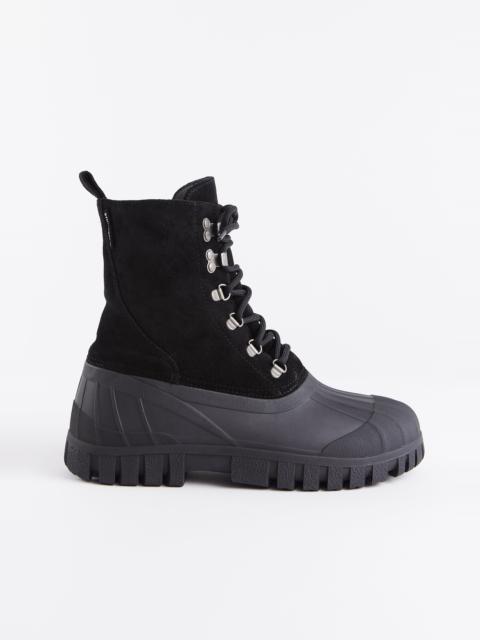 Stutterheim Patrol Boot Suede Black