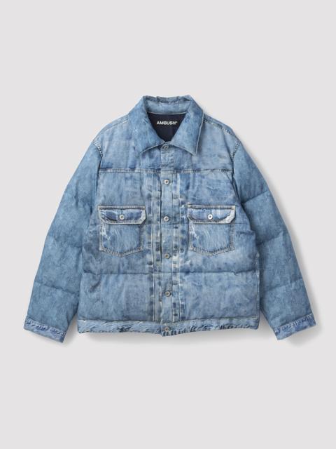 Ambush DIGITAL PRINT DENIM PUFFER JACKET