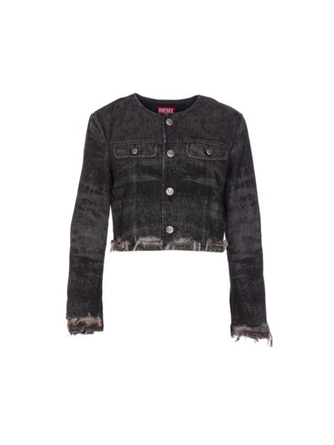 Diesel Diesel Women De-Graffy-Fsh Denim Jacket