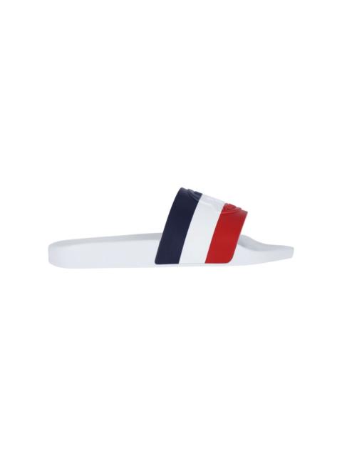 Moncler LOGO SLIDE SANDALS