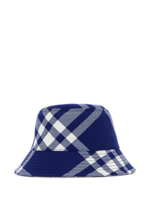 Burberry Embroidered polyester blend bucket hat