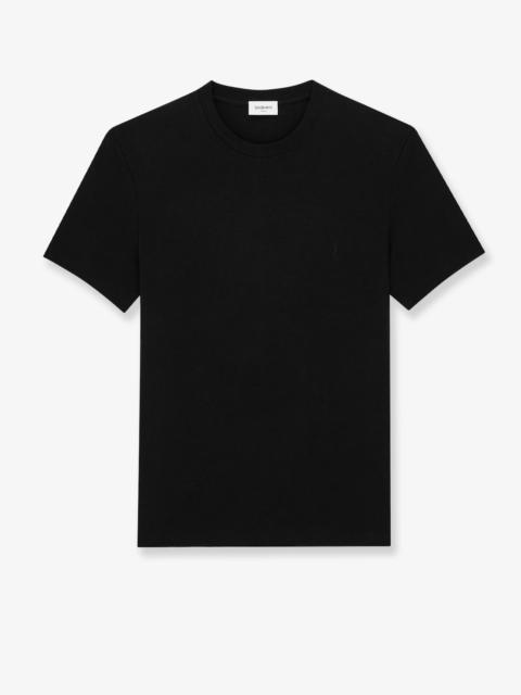 SAINT LAURENT Saint Laurent Men Cassandre Certified Cotton T-Shirt