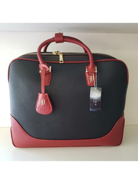 Other Designers Furbo Design FRB007 Double Zip Bag - Black/Wine