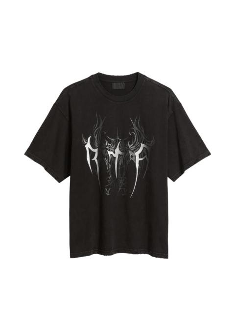RTA RtA Colin Cyber Sigilism Oversize Graphic T-Shirt in Black Cyber Sigilism at Nordstrom