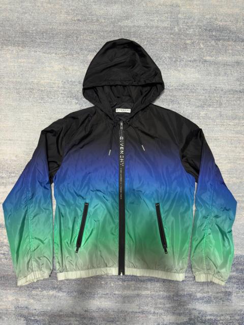 Givenchy Givenchy Long Sleeve Top Gradient Zip Hooded Jacket