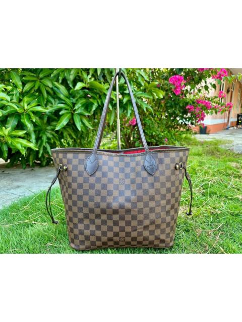 Louis Vuitton Authentic Louis Vuitton Damier Ebene Neverfull MM Tote Bag