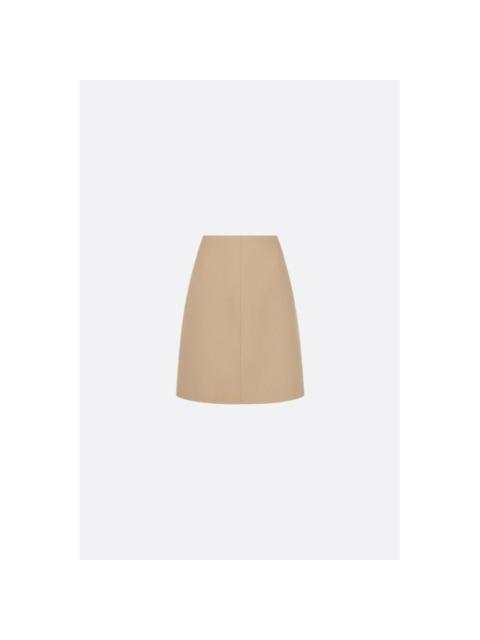 Dior DIOR Beige Straight Skirt New & Authentic (Women's size:8;)