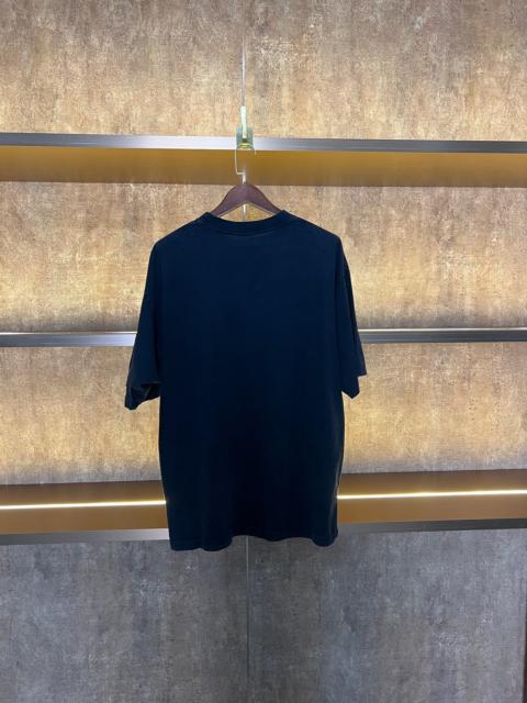 BALENCIAGA Balenciaga BB Icon stencil-print T-shirt in black 