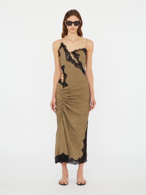 CHRISTOPHER ESBER Crimped Lace Cami Dress